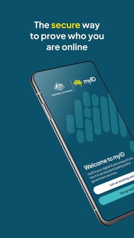 myID — Australian Government для Android — скриншот 1