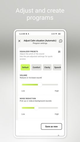 myPhonak для Android — скриншот 2