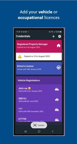 mySAGOV для Android — скриншот 1