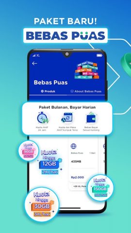 myXL — XL, PRIORITAS & HOME для Android — скриншот 3