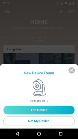 mydlink для Android — скриншот 2