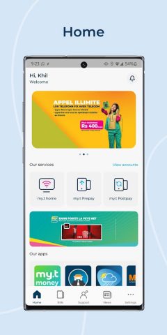 my.t care для Android — скриншот 2