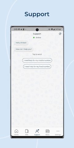 my.t care для Android — скриншот 4