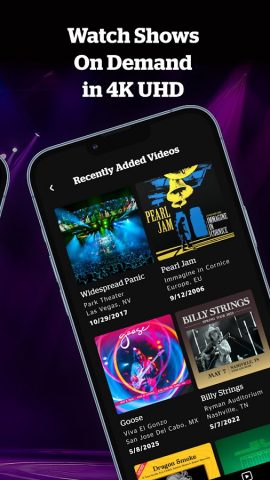 nugs для Android — скриншот 3