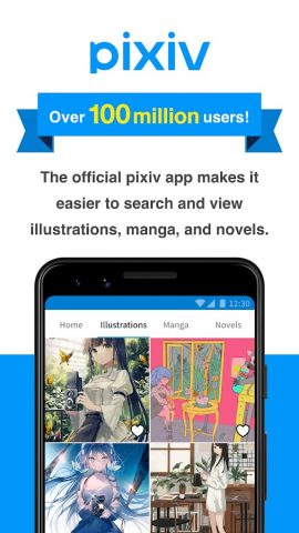 pixiv для Android — скриншот 1