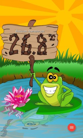 погодный термометр для Android — скриншот 1