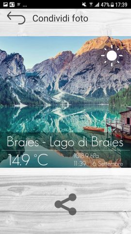 профессиональный барометр для Android — скриншот 4