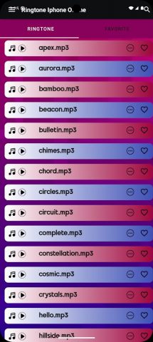рингтон для iphone рингтоны для Android — скриншот 2