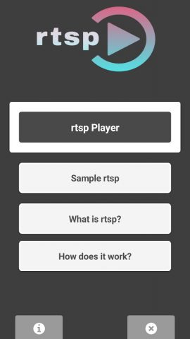 rtsp Player для Android — скриншот 1
