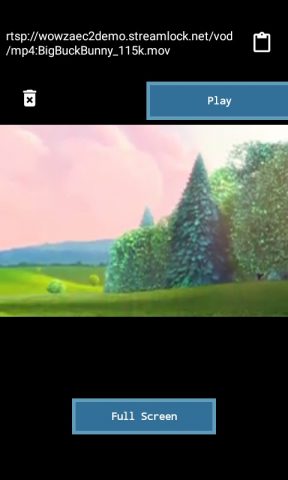 rtsp Player для Android — скриншот 2