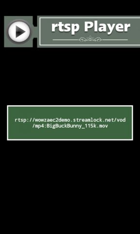 rtsp Player для Android — скриншот 3