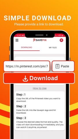 скачать видео с пинтерест для Android — скриншот 1