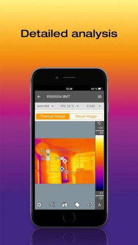 testo Thermography для Android — скриншот 3