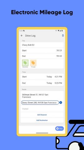 timr – time tracking with GPS для Android — скриншот 3