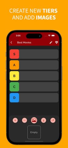 тир лист мейкер — Tiermaker для Android — скриншот 2