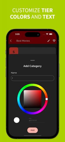 тир лист мейкер — Tiermaker для Android — скриншот 4