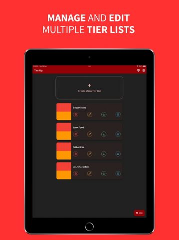 тир лист мейкер — Tiermaker для Android — скриншот 5