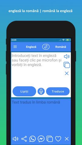 traducere engleza romana для Android — скриншот 1