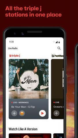 triple j для Android — скриншот 1