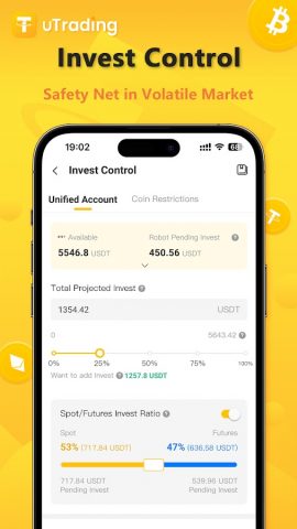 uTrading — Copy Trading Bot для Android — скриншот 1