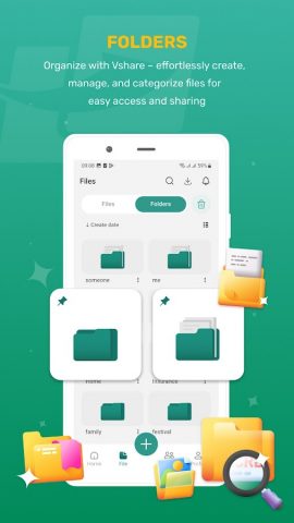 vShare: Fast File Transfer для Android — скриншот 3