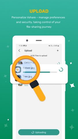 vShare: Fast File Transfer для Android — скриншот 4