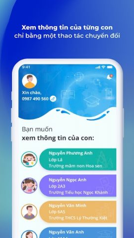 vnEdu Connect для Android — скриншот 1