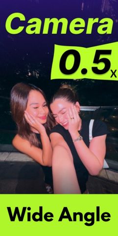 0.5x camera для Android — скриншот 1