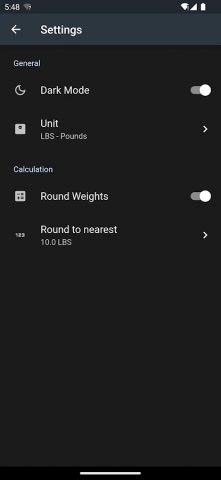1 Rep Max Calculator для Android — скриншот 4