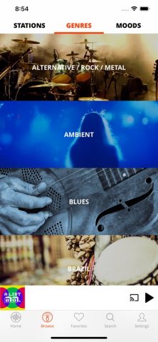 1.FM — Internet Radio для iOS — скриншот 2