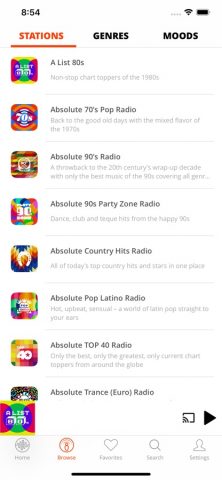 1.FM — Internet Radio для iOS — скриншот 3