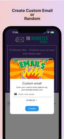 10 Minute Mail — Temp Mail для iOS — скриншот 2
