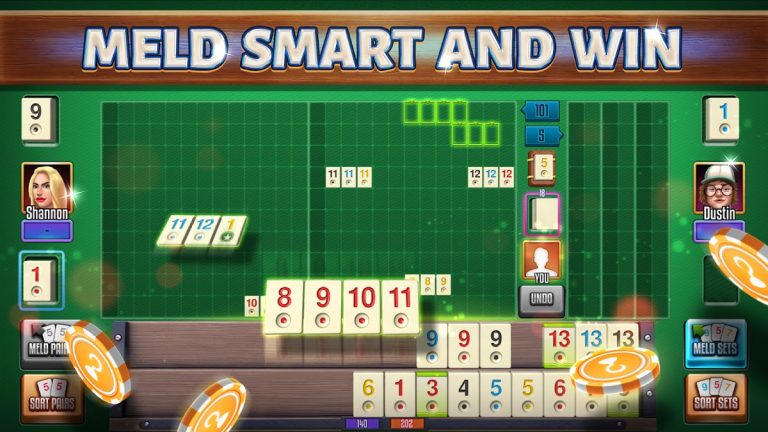 101 Okey для Android — скриншот 1