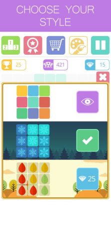 10×10 : fill the grid ! для iOS — скриншот 3