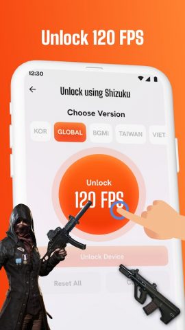 120 FPS Booster — FPS Unlocker для Android — скриншот 2