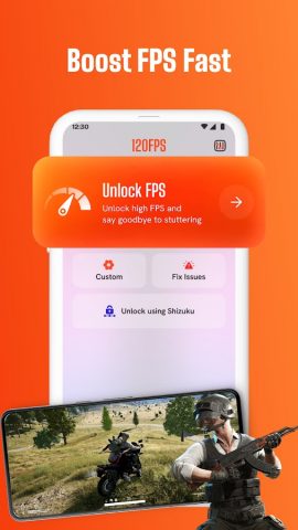 120 FPS Booster — FPS Unlocker для Android — скриншот 4