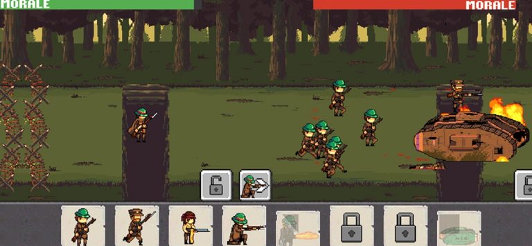 1917 Trench War — War Troops для iOS — скриншот 1