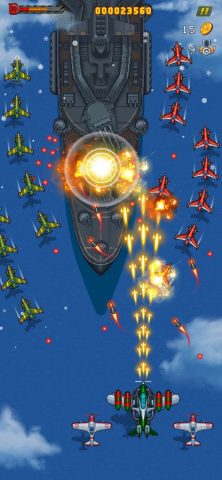 1945 Arcade Airplane Shooter для iOS — скриншот 1