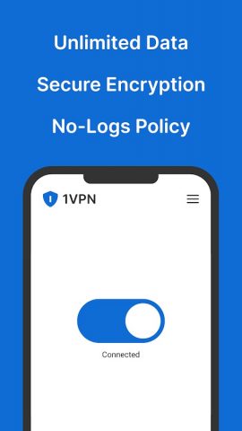Бесплатный VPN / ВПН — 1VPN для Android — скриншот 1