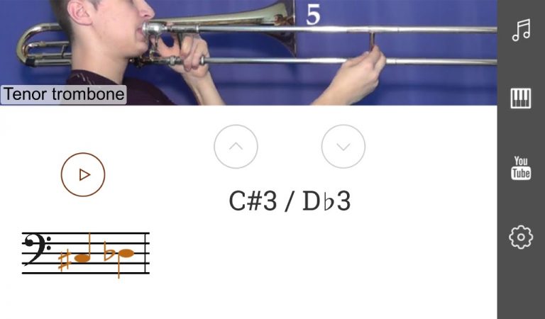 2D Позиции Тромбона для Android — скриншот 5