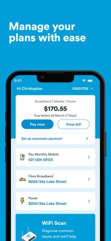 2degrees NZ для iOS — скриншот 1