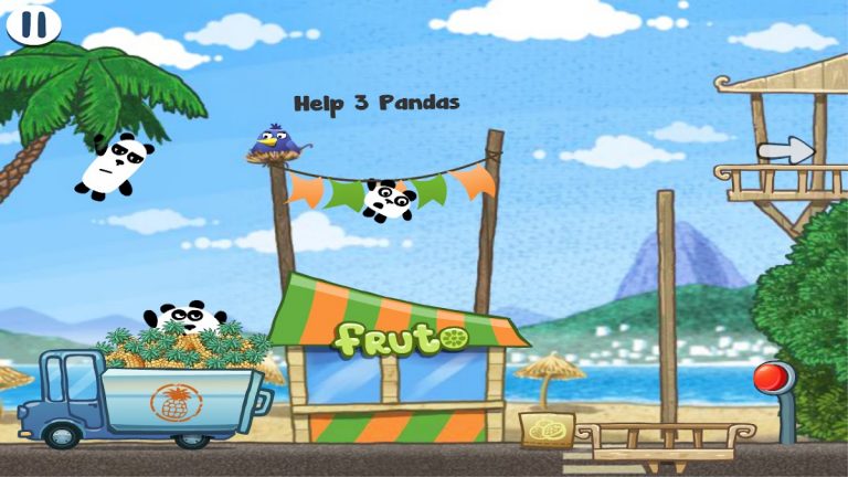3 Pandas Adventure in Brazil для Android — скриншот 2