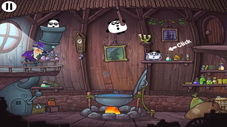 3 Pandas in Magical Fantasy для Android — скриншот 1