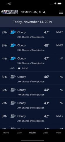 3340 Weather для iOS — скриншот 2
