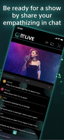 360 Reality Audio Live для Android — скриншот 2
