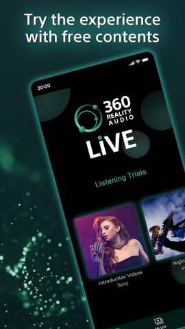 360 Reality Audio Live для Android — скриншот 5