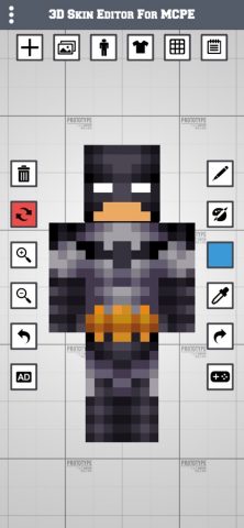 3D Skin Editor for MCPE для iOS — скриншот 1