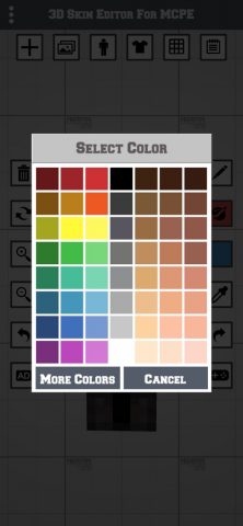 3D Skin Editor for MCPE для iOS — скриншот 4