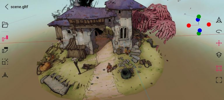 3DLike — 3D Model Viewer для Android — скриншот 3