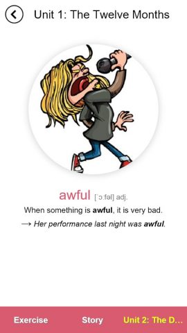 4000 Essential English Words 2 для Android — скриншот 3